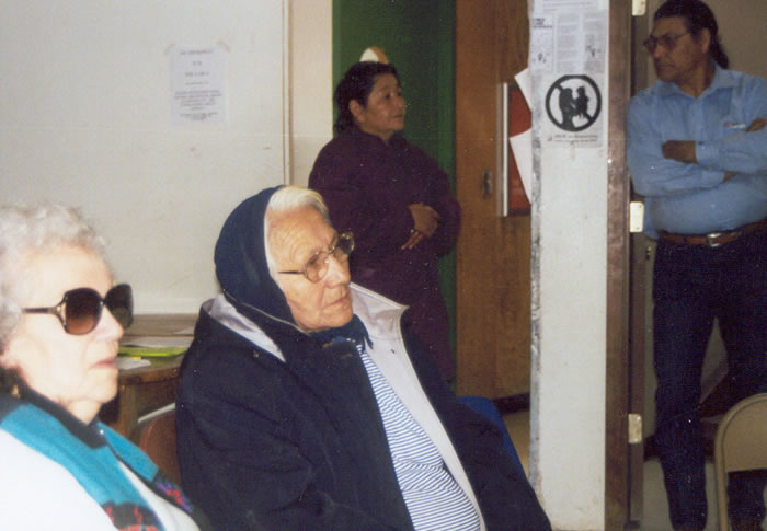 Tribal Members Attend BBF RAB Meeting in Porcupine, SD (March 2001)